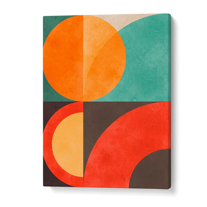 Vibrant CIRCLES IN HARMONY IX, GEOMETRIC ART PRINTS, showcase seamless creativity and elegance for any decor.