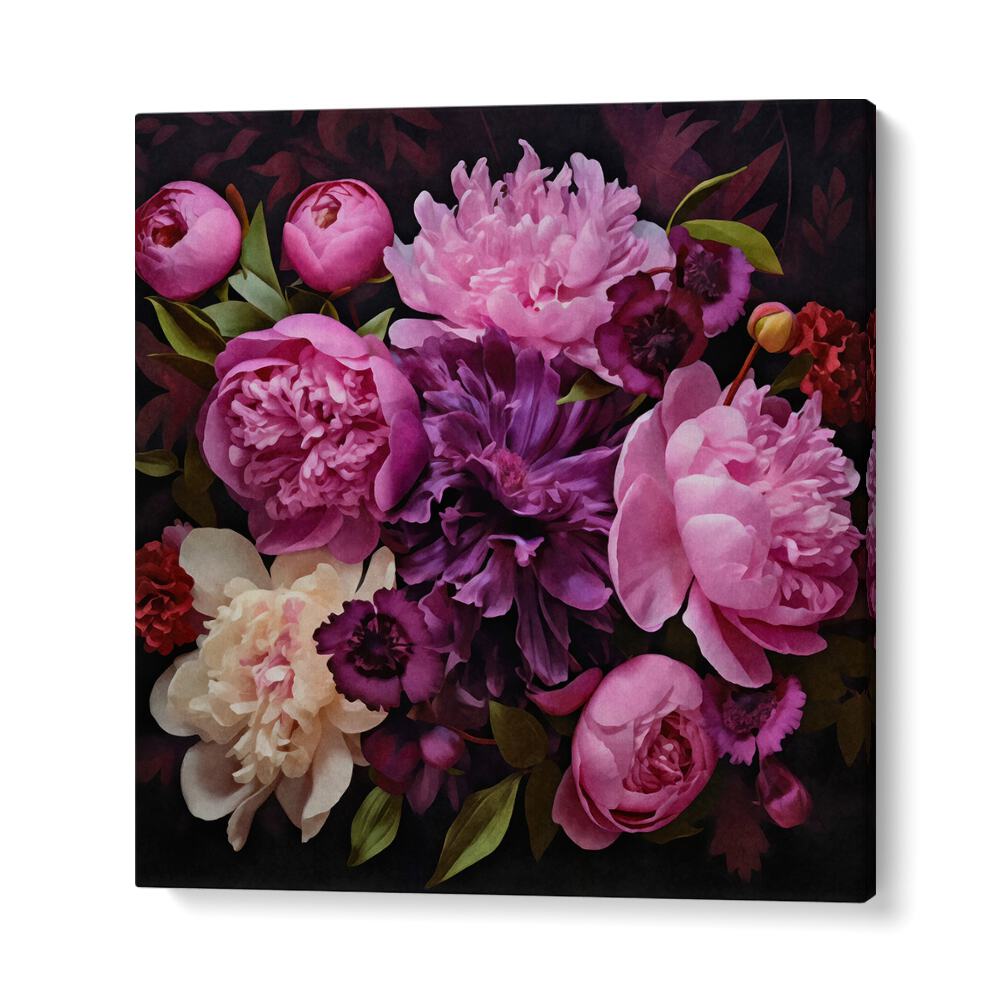 Vibrant SPRING FLORALS in this floral flower painting by Andrea Haase, perfect for enhancing your home decor.