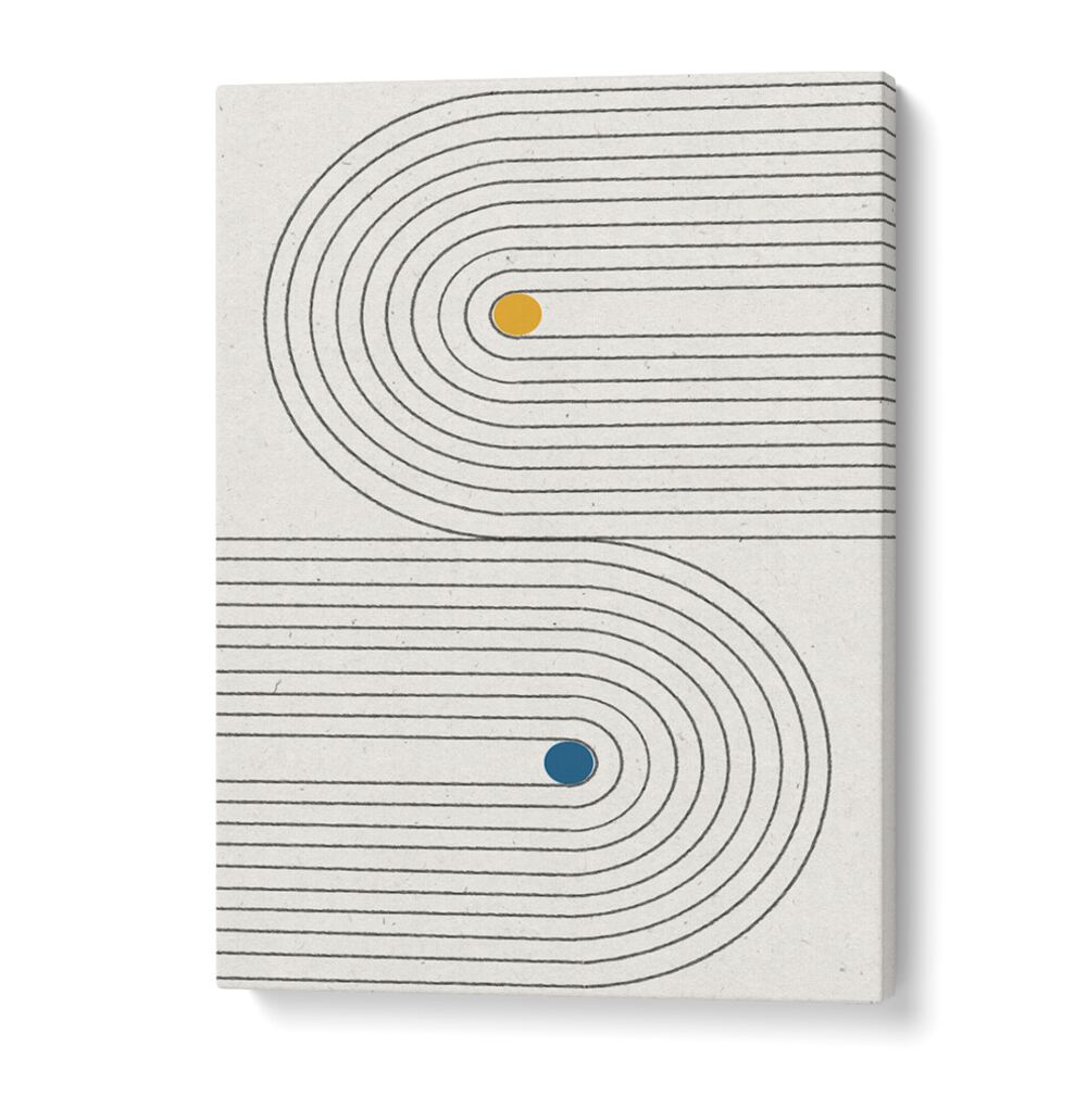 SIMPLE BLANCE DOTS, BOHO ART PAINTINGS showcase modern design with serene charm, perfect for enhancing any decor.