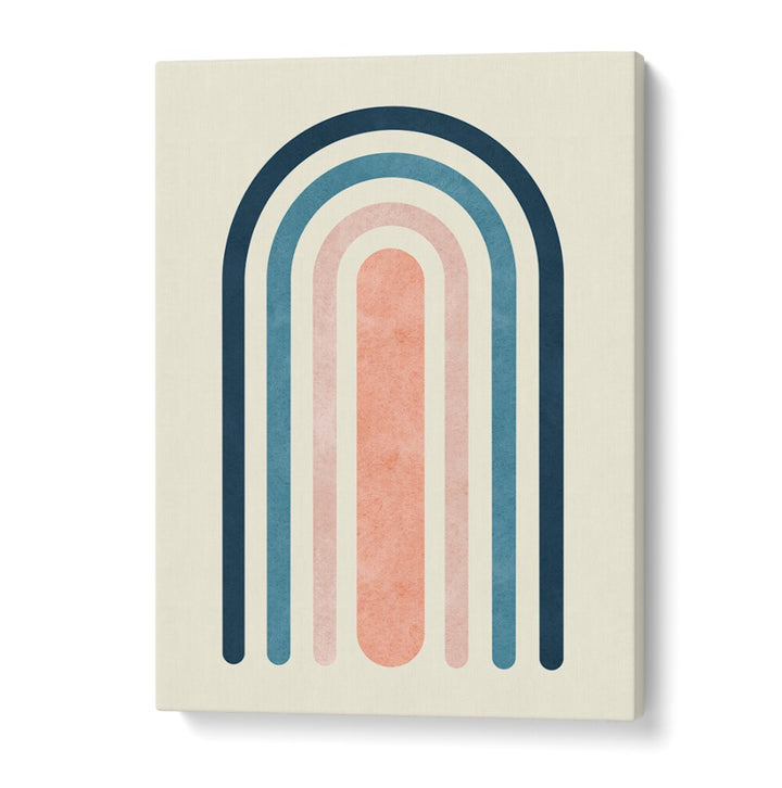 Colorful LINES AND ARCS VI, BOHO ART PAINTINGS showcase modern design, perfect for enhancing creative spaces.