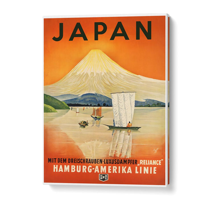 Discover JAPAN II, VINTAGE TRAVEL POSTERS featuring stunning landscapes and iconic landmarks of Japan.