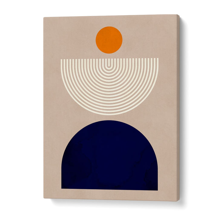 Stylish SEMICIRCLES III, GEOMETRIC ART PRINTS featuring bold colors and intricate designs for modern decor.