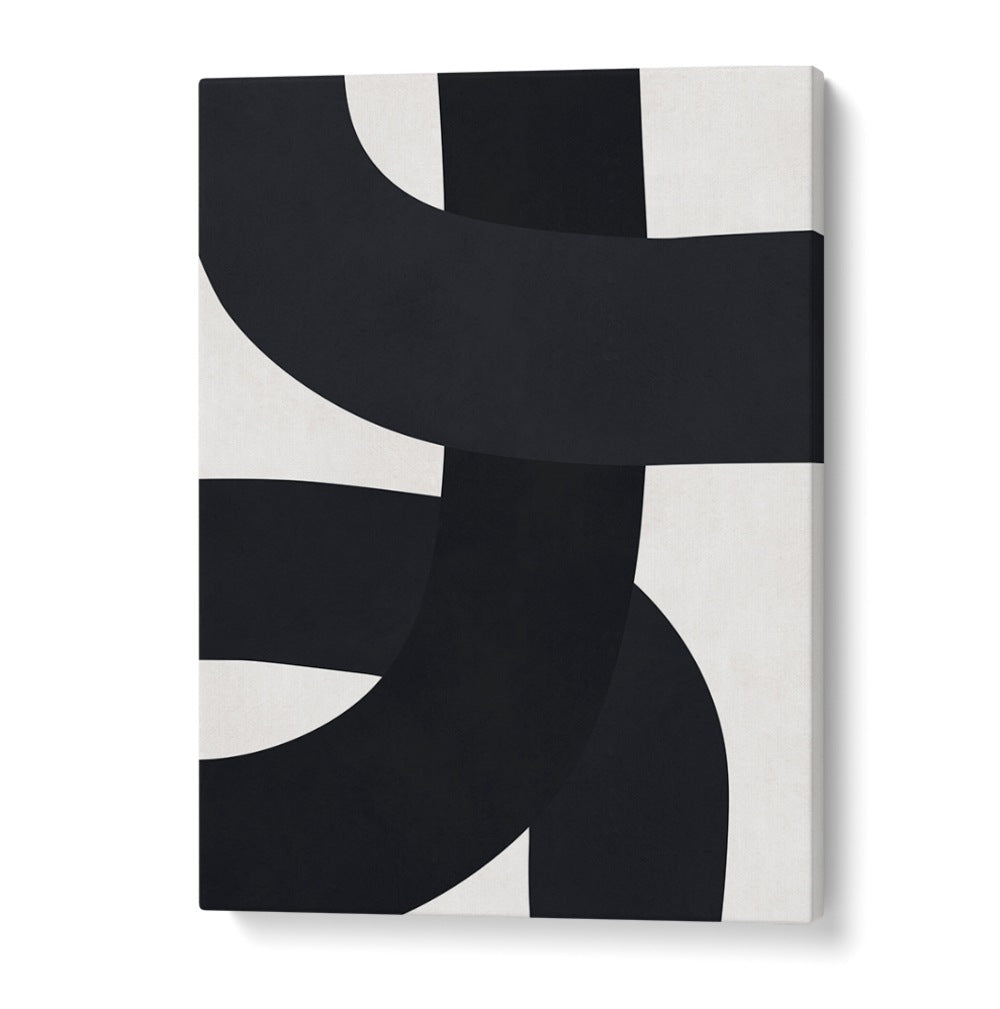 Stylish UNDULATING, ABSTRACT PAINTINGS showcasing unique curves for a modern aesthetic in any space.
