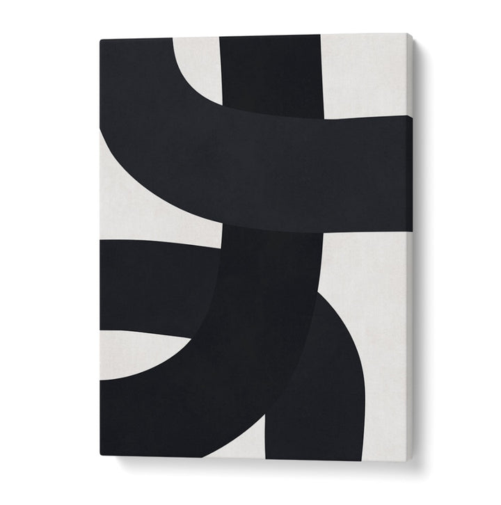 Stylish UNDULATING, ABSTRACT PAINTINGS showcasing unique curves for a modern aesthetic in any space.