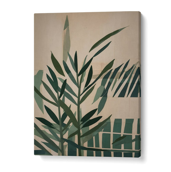 Enhance your decor with PAPER CUT GREEN LEAVES II, FLORAL FLOWER PAINTINGS featuring intricate designs and vibrant colors.