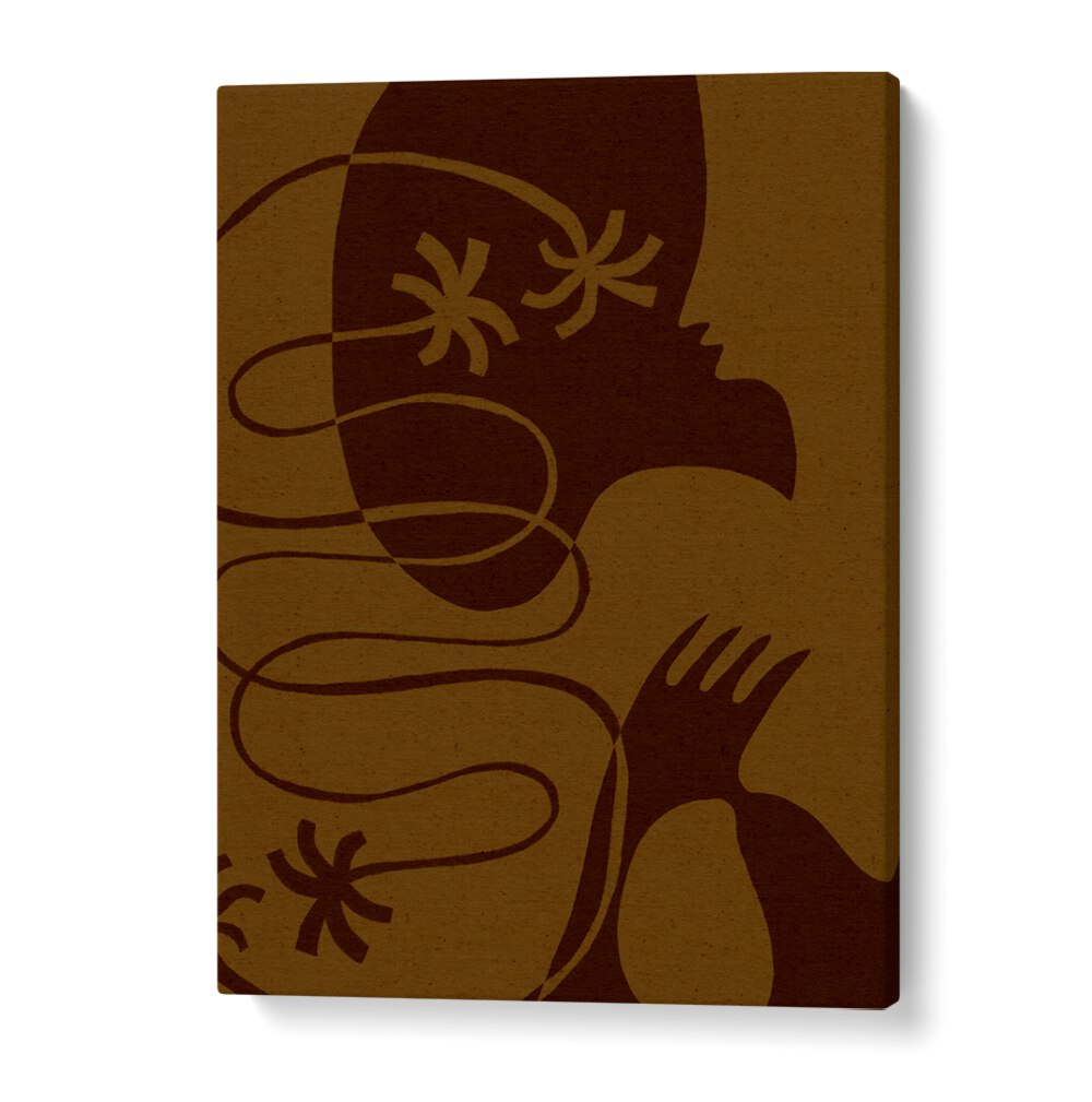 Explore THE LAND STORY IV, BOHO ART PAINTINGS, featuring unique abstract designs that enhance any space beautifully.