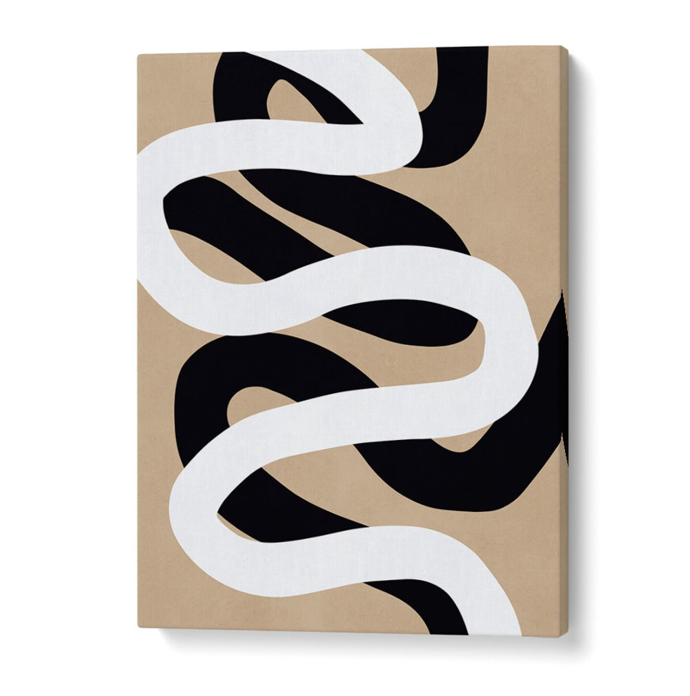 Bold, flowing lines define EXPRESSIONIST CURVES II, ABSTRACT PAINTINGS, adding elegance to any modern space.