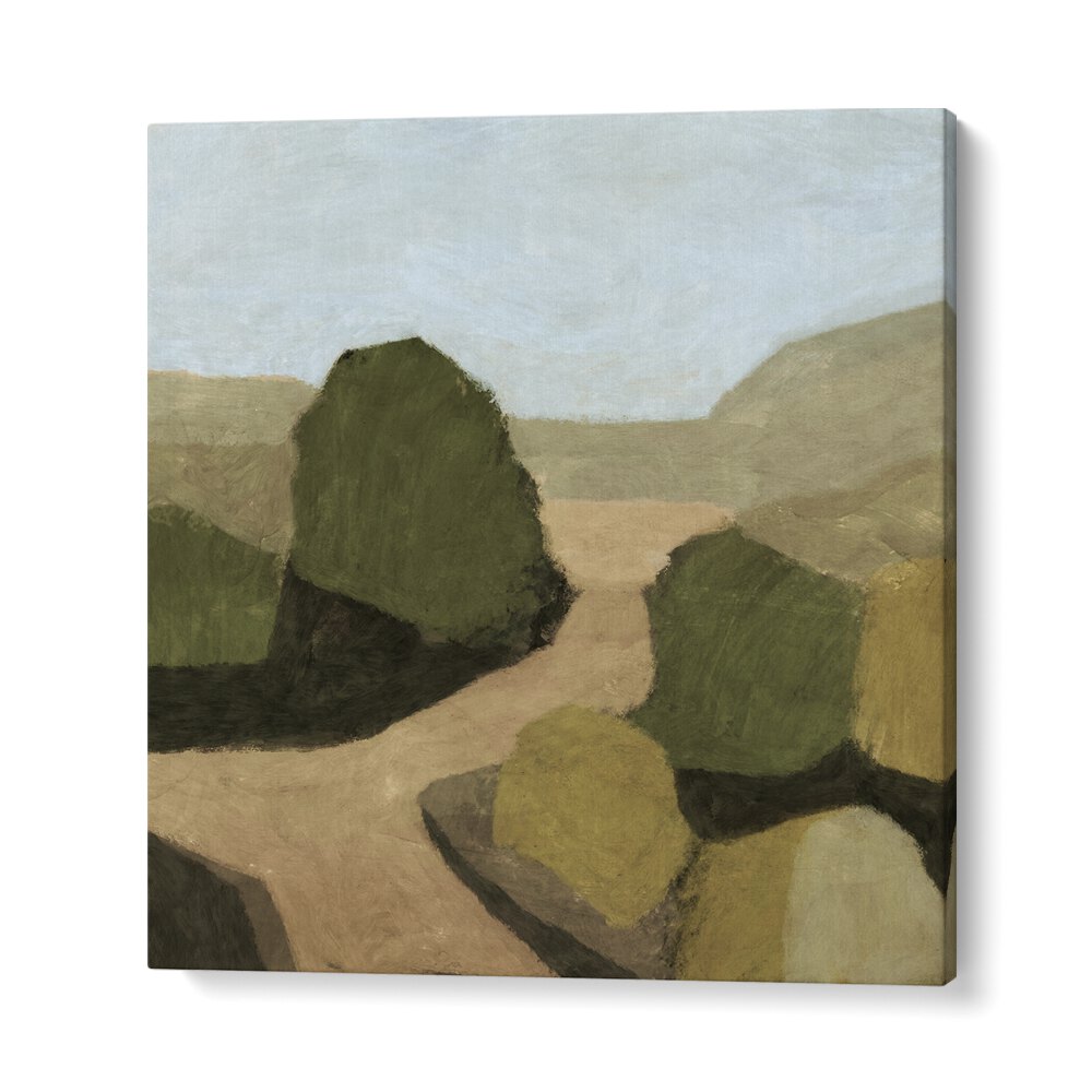 Serene PAYSAGE I, LANDSCAPE PAINTINGS showcasing tranquil vistas perfect for enhancing any space's beauty.