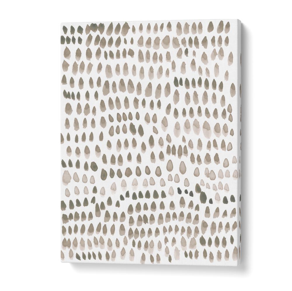 Charming Painted Dots Light Brown, abstract paintings perfect for elevating your space with sophistication and playful design.