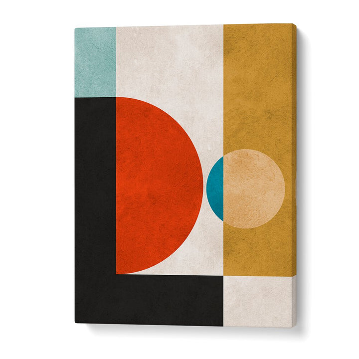 Stunning GEOMETRIC HARMONY I art print featuring vibrant shapes and colors, perfect for modern decor. Ideal GEOMETRIC ART PRINTS.