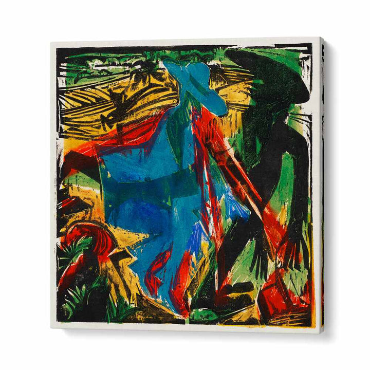 SCHLEMIHL'S ENCOUNTER  (1915) , VINTAGE PAINTINGS