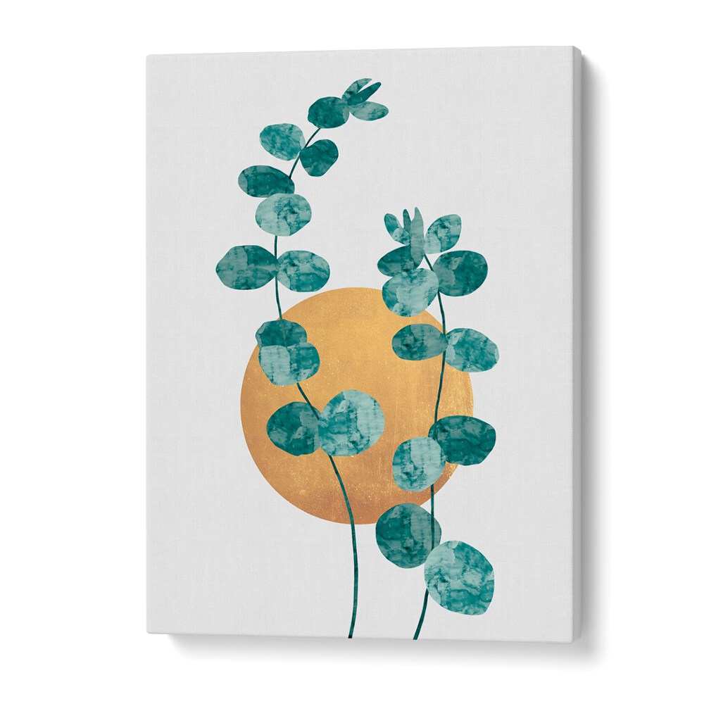 Colorful LEAVES III, FLORAL FLOWER PAINTINGS showcasing watercolor elegance, perfect for enhancing your living space.