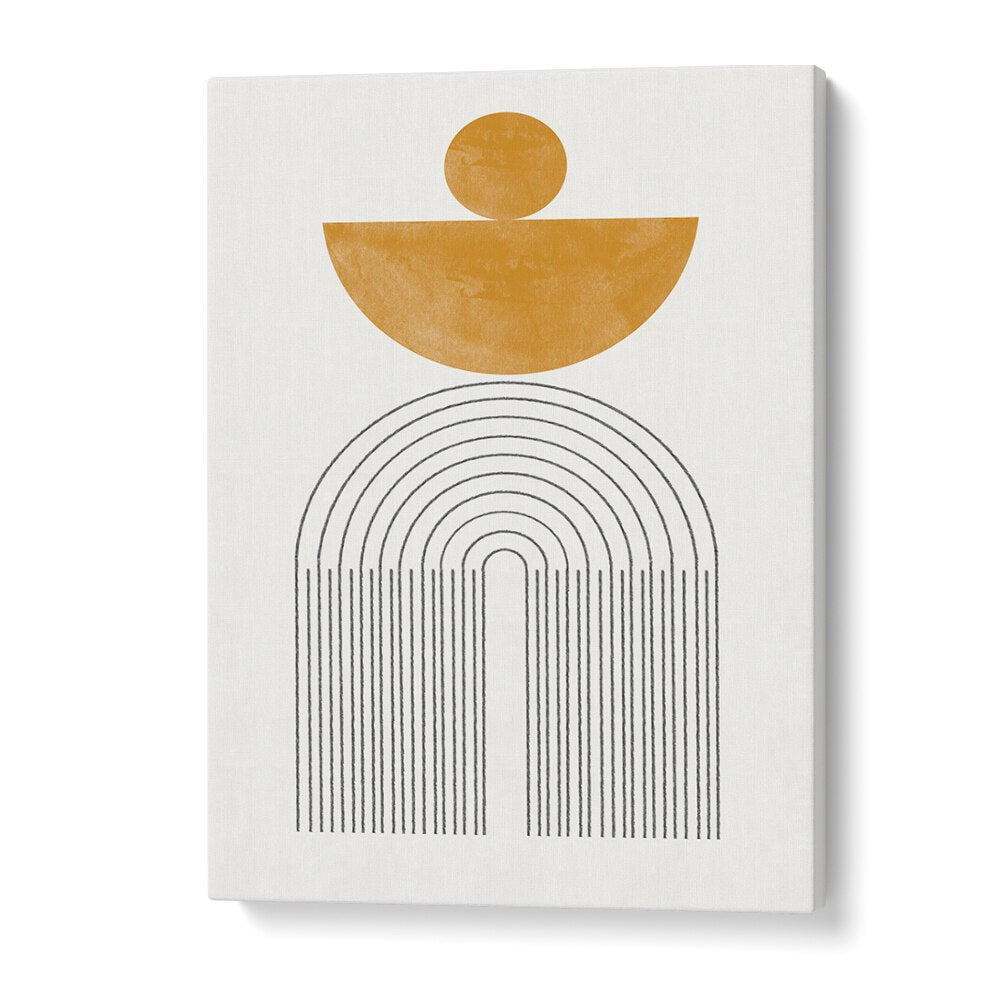 ARCH COMPOSITION VII, BOHO ART PAINTINGS by THE MIUUS STUDIO showcases abstract elegance for any modern space.