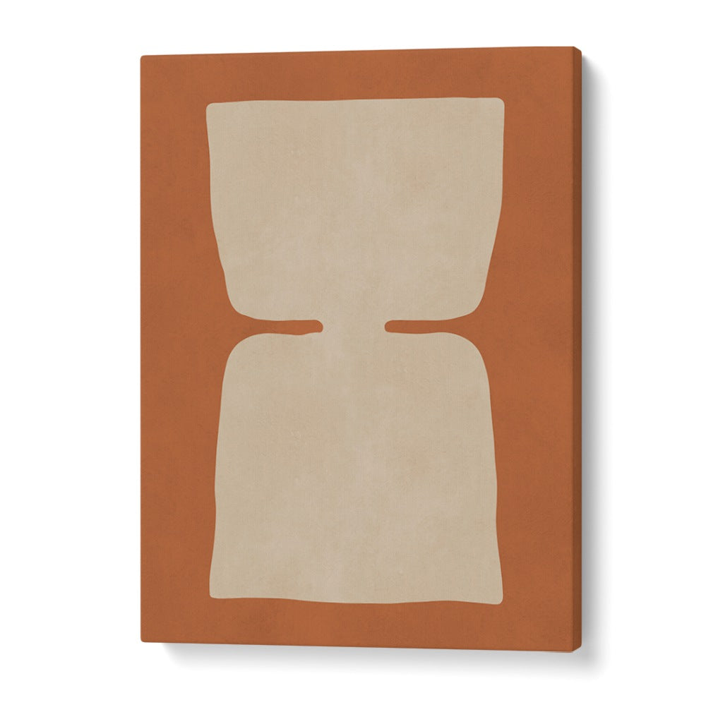 Stylish TRIBAL SHAPES XVI, GEOMETRIC ART PRINTS in earthy tones, perfect for enhancing any modern decor.