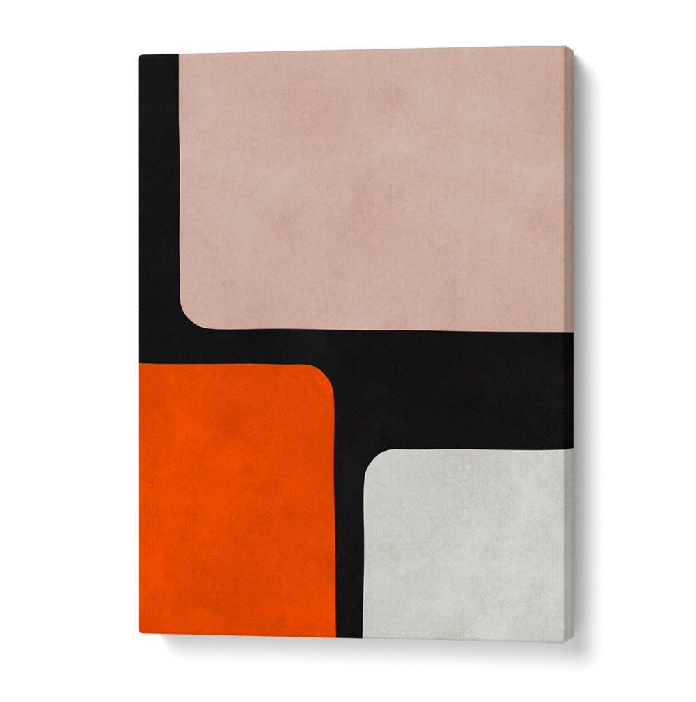 Vibrant colors and dynamic shapes in EXPRESSIONIST I, GEOMETRIC ART PRINTS enhance any modern space beautifully.