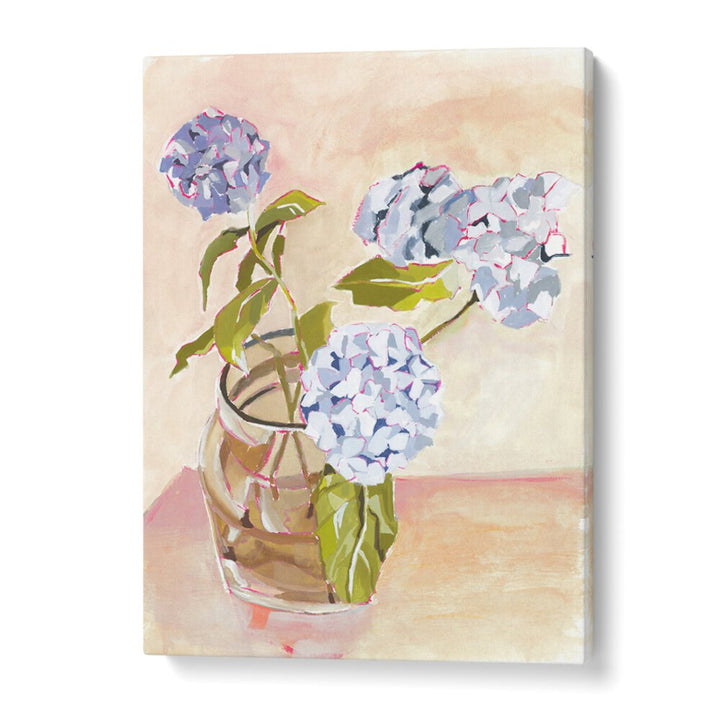 Vibrant SUMMER BLOOMS floral artwork in a jar, perfect for bringing seasonal beauty into your home decor.