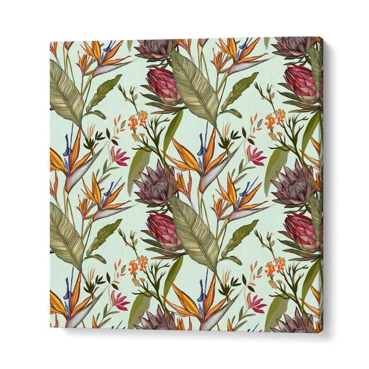 Vibrant SOLOS II, FLORAL FLOWER PAINTINGS bring modern elegance to your space with colorful botanical designs.