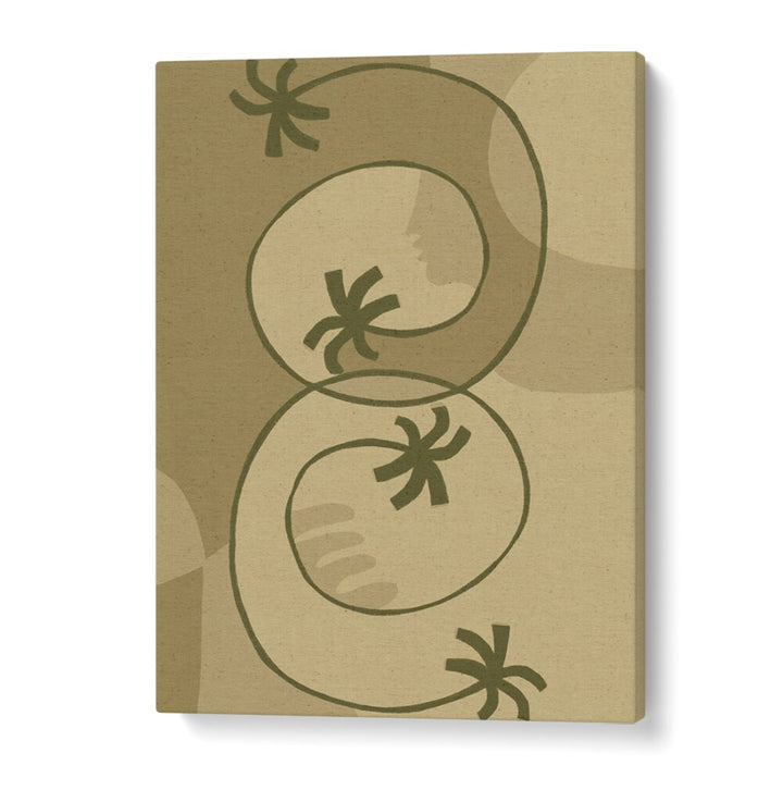 Stylish boho art painting, THE LAND STORY III, blends nature and modern aesthetics for your decor. Perfect for any space!