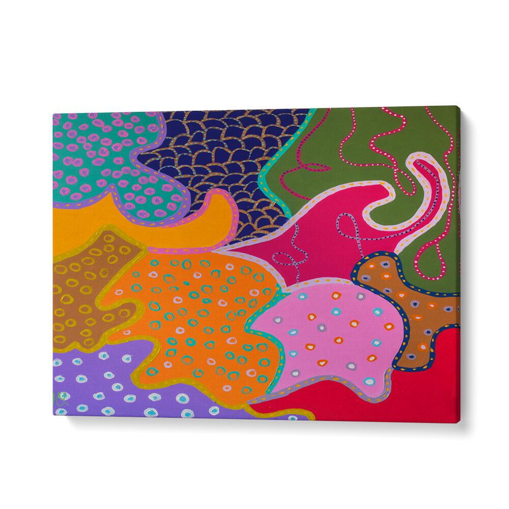MISS CHEERFUL II , PATTERN ART PRINTS