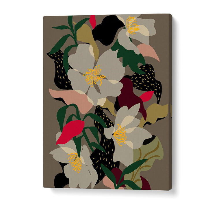 Vibrant FLORAL RHYTHM V, a stunning addition to your decor, showcases exquisite FLORAL FLOWER PAINTINGS.