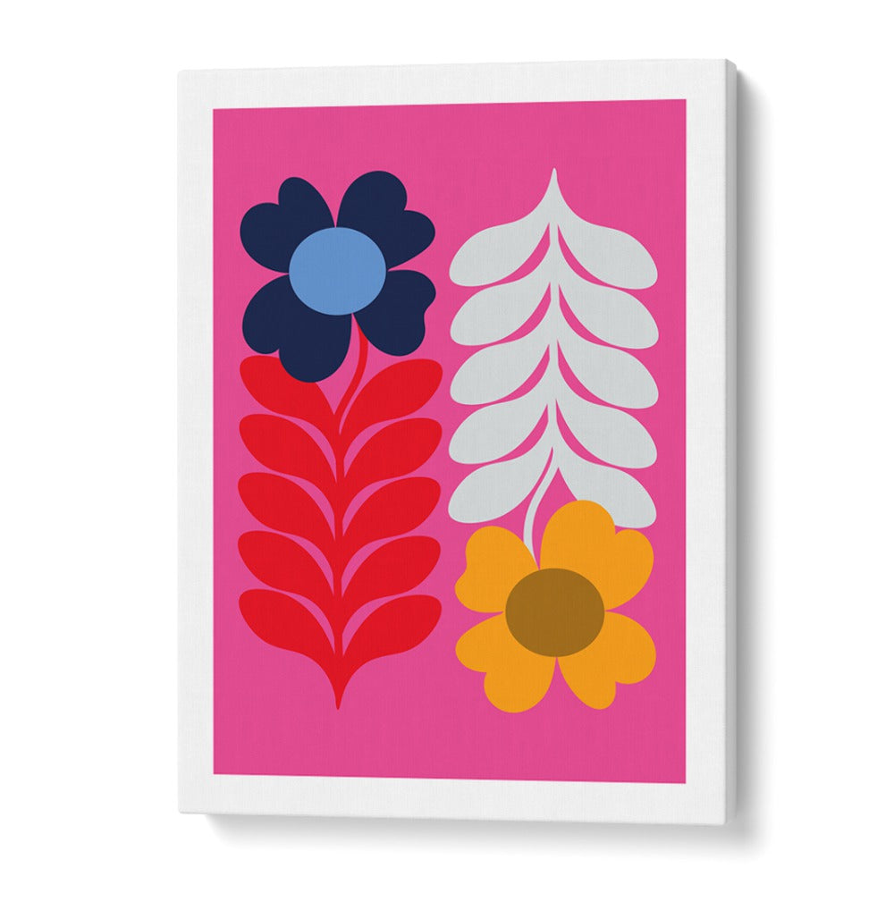 Vibrant FLOWERS PINK, FLORAL FLOWER PAINTINGS adding elegance and color to your living space. Perfect wall decor choice!