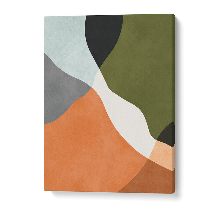 Discover BOHO TRAITS II, ABSTRACT PAINTINGS, featuring vibrant colors and fluid shapes that inspire creativity.