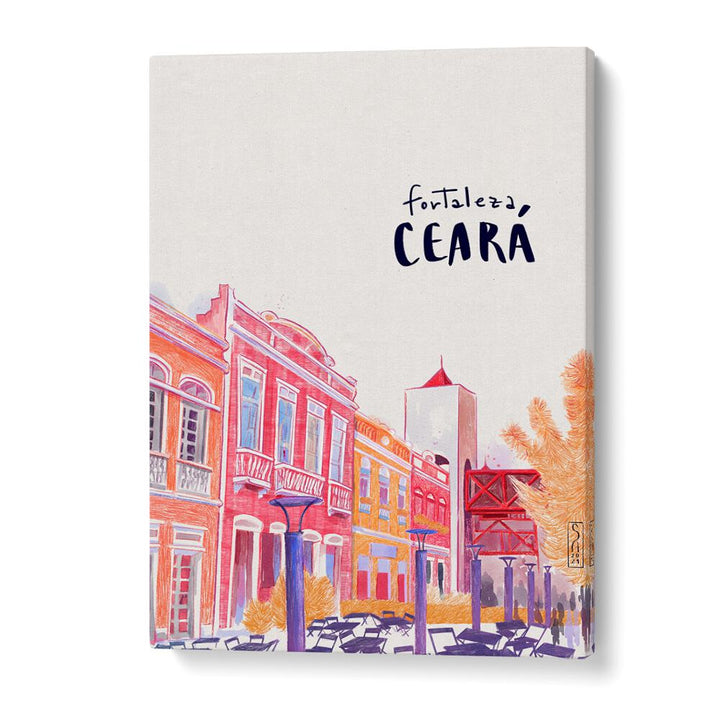 Vibrant FORTALEZA, TRAVEL POSTERS showcasing the stunning architecture and culture of this beautiful Brazilian city.