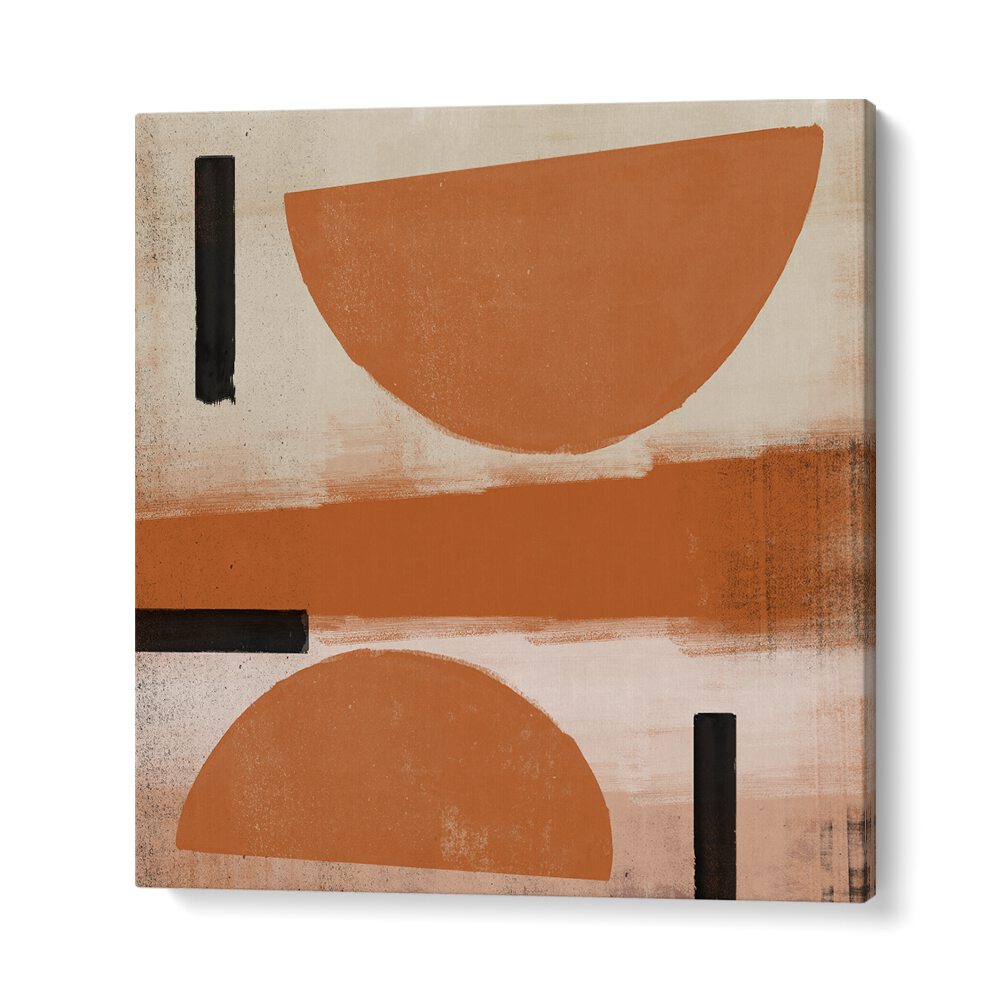 Captivating INTERACTION, ABSTRACT PAINTINGS feature bold shapes and colors, perfect for modern art enthusiasts.