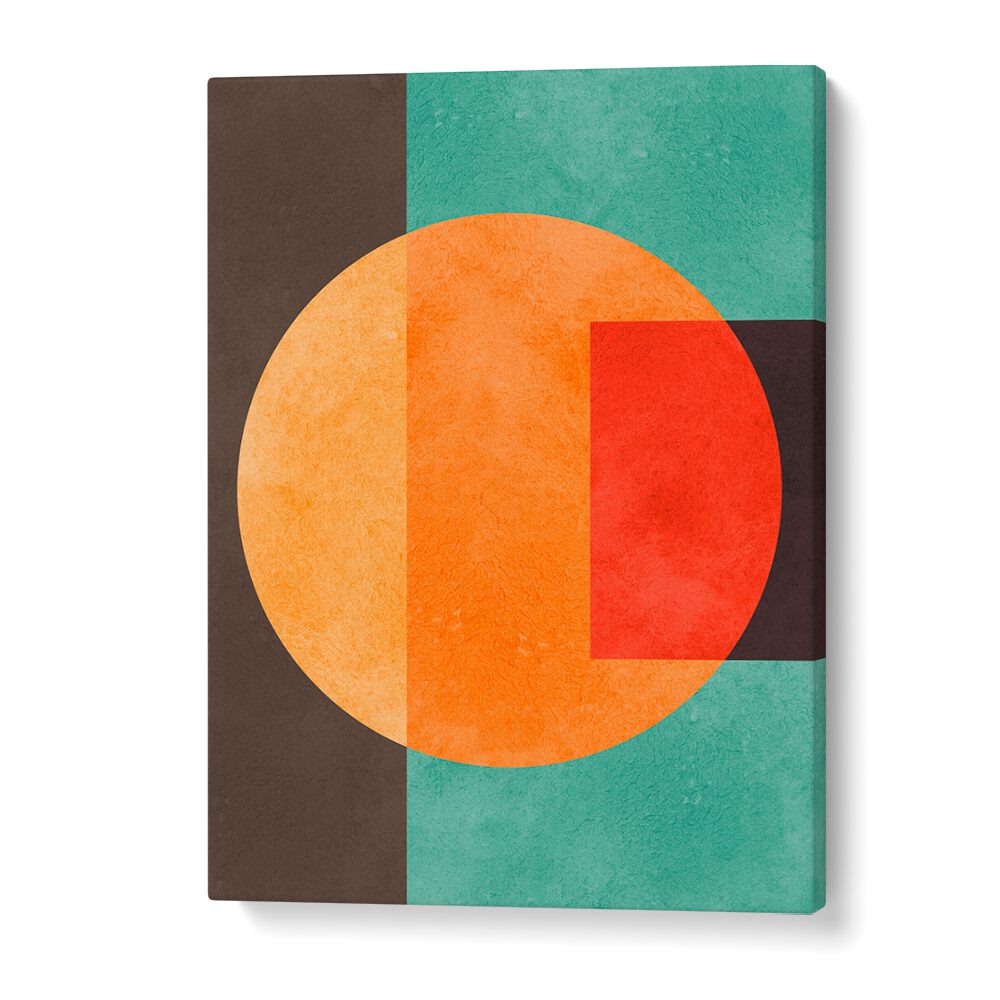COLORFUL GEOMETRIC COMPOSITION III, GEOMETRIC ART PRINTS featuring vibrant shapes to enhance any modern space.