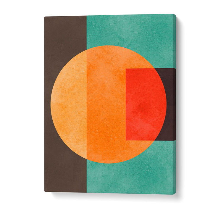 COLORFUL GEOMETRIC COMPOSITION III, GEOMETRIC ART PRINTS featuring vibrant shapes to enhance any modern space.