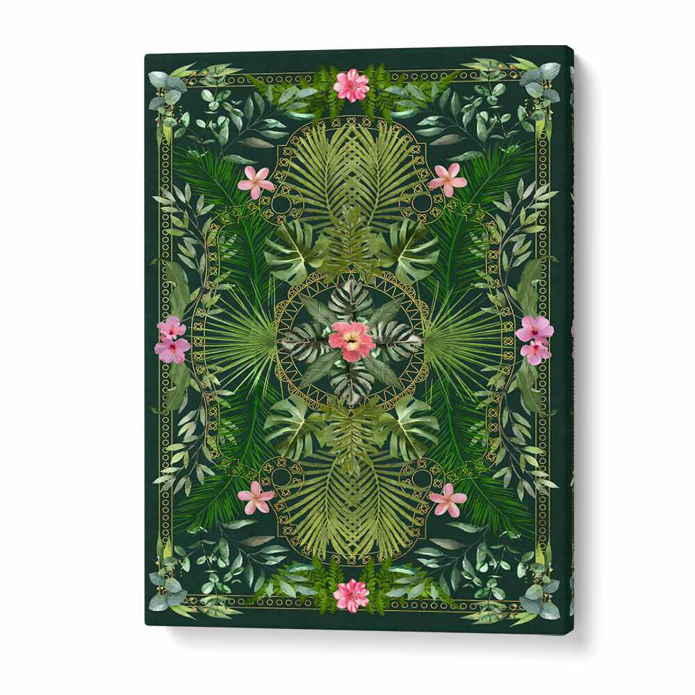 Vibrant TROPICAL FOLIAGE XV, FLORAL FLOWER PAINTINGS bring lush nature indoors, enhancing any space with color.