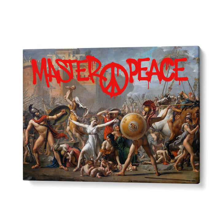 Bold MASTERPEACE, ALTERED ART PRINTS reimagine classic art, adding a unique twist for contemporary decor elegance.