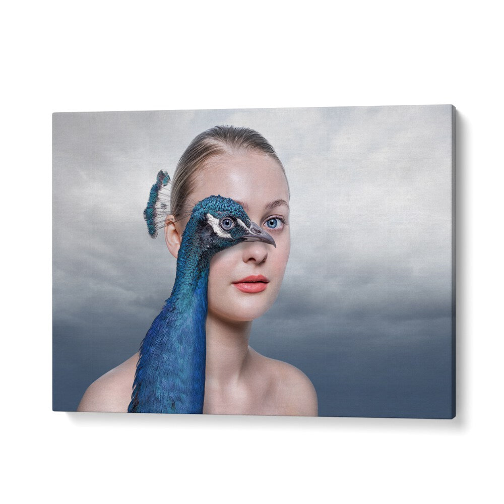Surreal PEACOCK EYE, PHOTOGRAPHY PRINTS blend beauty and imagination in a captivating artwork. Perfect for any space.