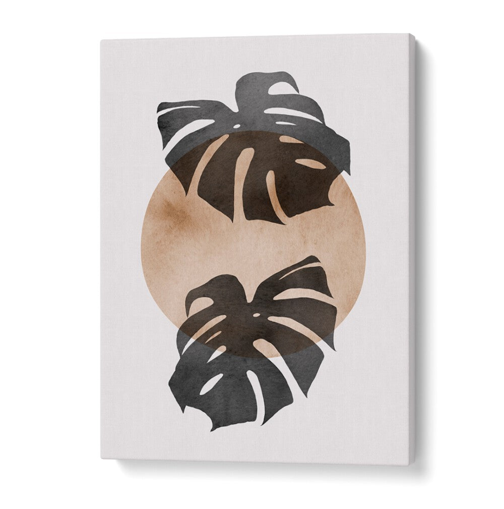 Stylish LEAVES VIII, BOHO ART PAINTINGS showcase hand-painted watercolor leaves for a vibrant home decor touch.