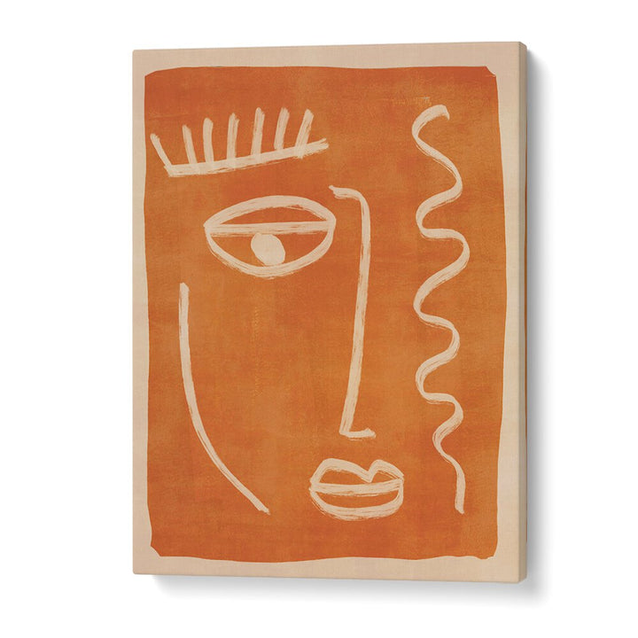Stylish ABSTRACT FACE PORTRAIT, BOHO ART PAINTINGS adding bohemian charm and free-spirited vibes to your space.