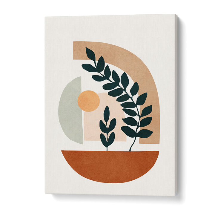 CURVED GROWTH , BOHO ART PAINTINGS