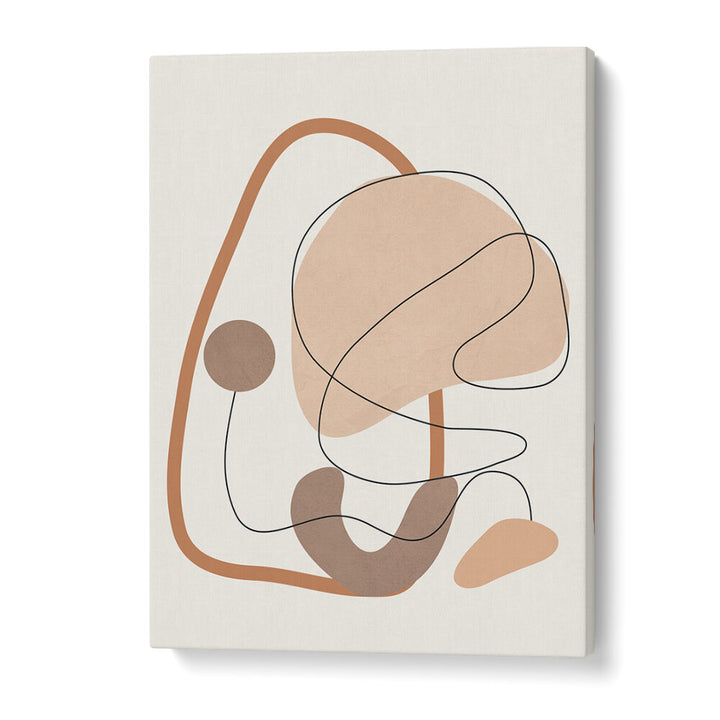 ABSTRACT LINE MOVEMENT II , BOHO ART PAINTINGS