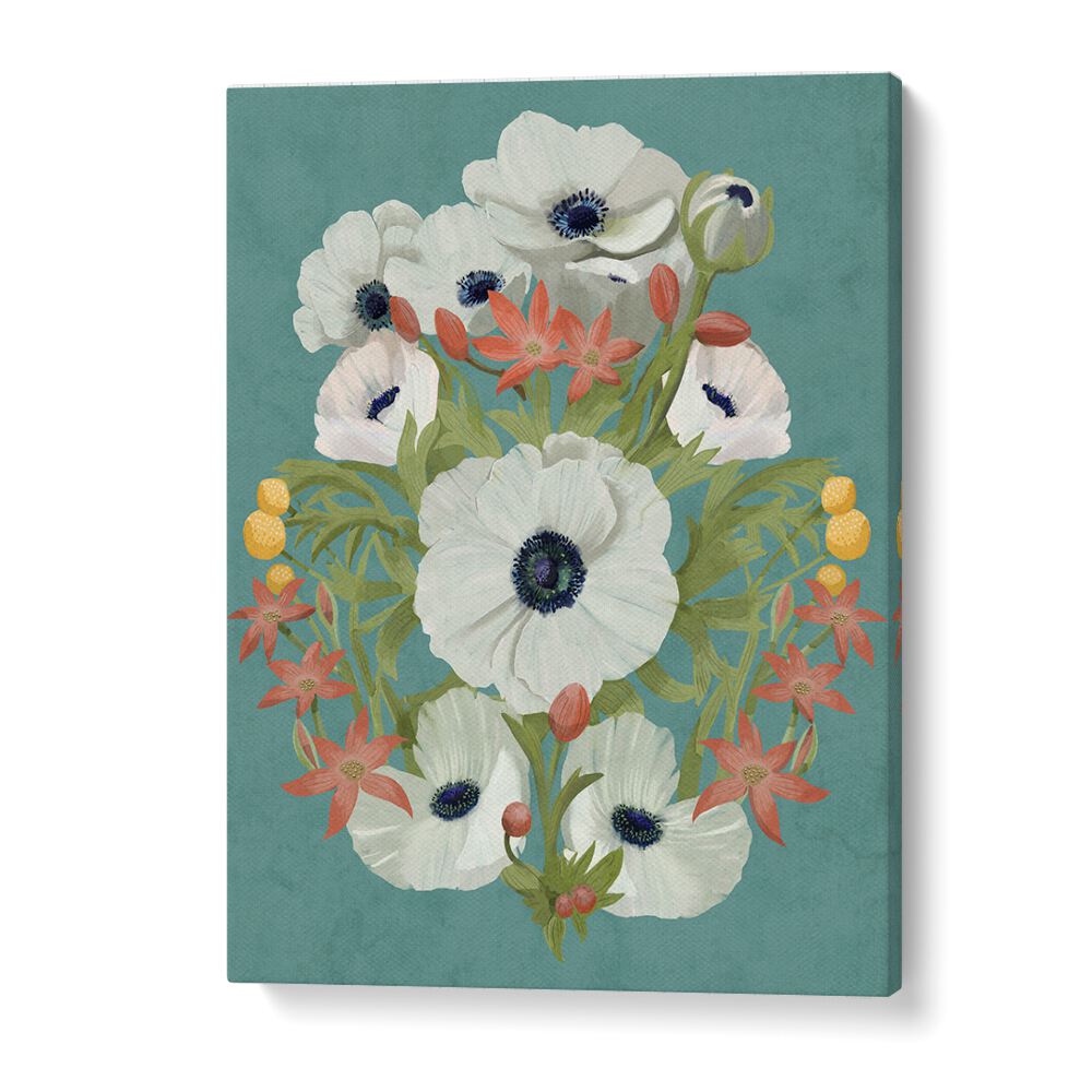 Vibrant ANEMONE, FLORAL FLOWER PAINTINGS enhance home decor with their stunning floral elegance and artistry.