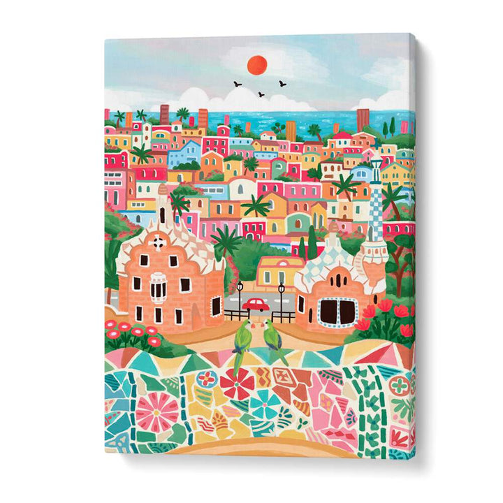 BARCELONA , TRAVEL POSTERS
