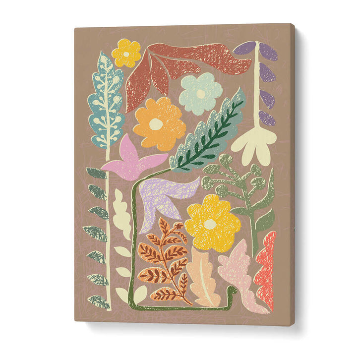 Vibrant EARTHY TONES, FLORAL FLOWER PAINTINGS add a stunning focal point to elevate any living space's decor.