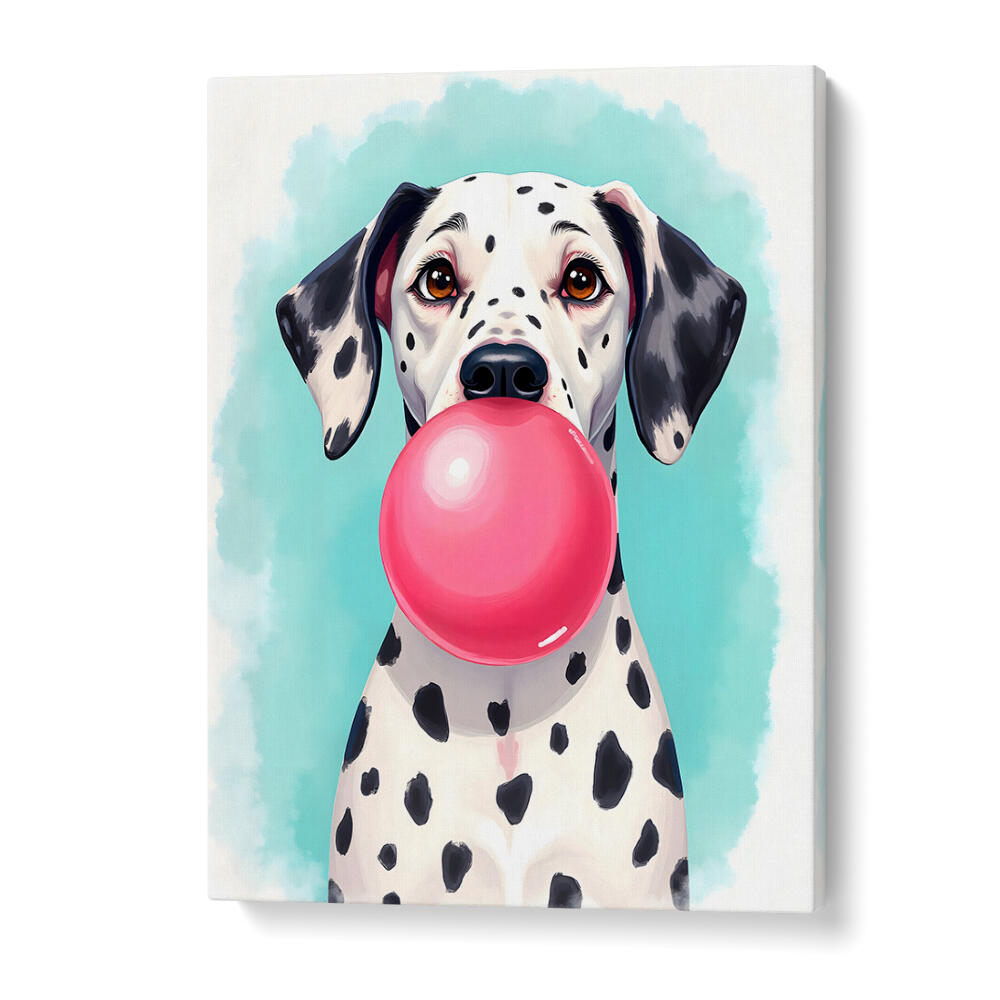 BUBBLE GUM DALMATIAN , WILDLIFE PAINTINGS