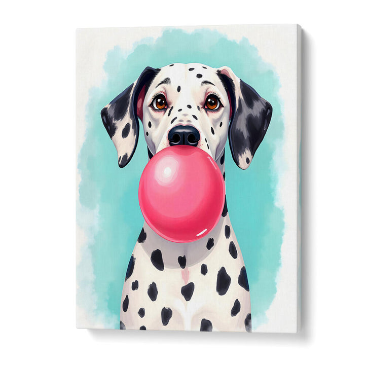 BUBBLE GUM DALMATIAN , WILDLIFE PAINTINGS