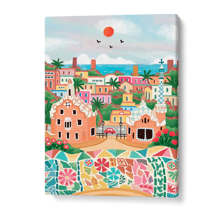 COLORFUL COASTAL DREAM , TRAVEL POSTERS