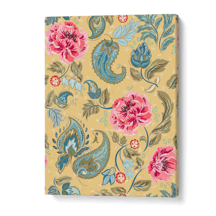 Bright floral PAISLEY I, PATTERN ART PRINTS showcasing intricate designs, perfect for elevating any space.