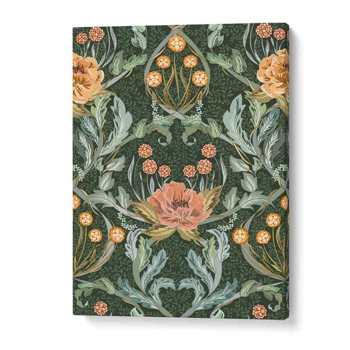 Stunning GOLDEN FOREST PATTERN, PATTERN ART PRINTS showcasing nature-inspired designs perfect for your living space.