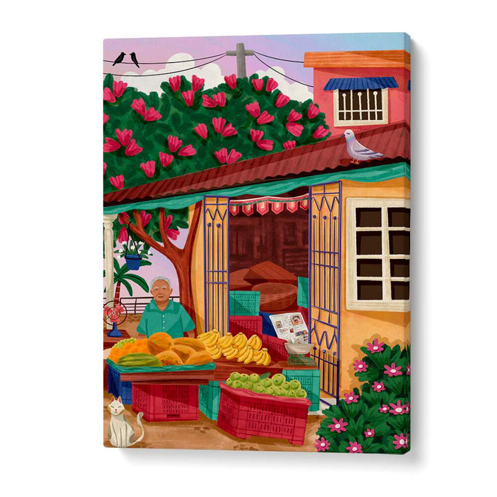 FRUIT SELLER COPY , TRAVEL POSTERS
