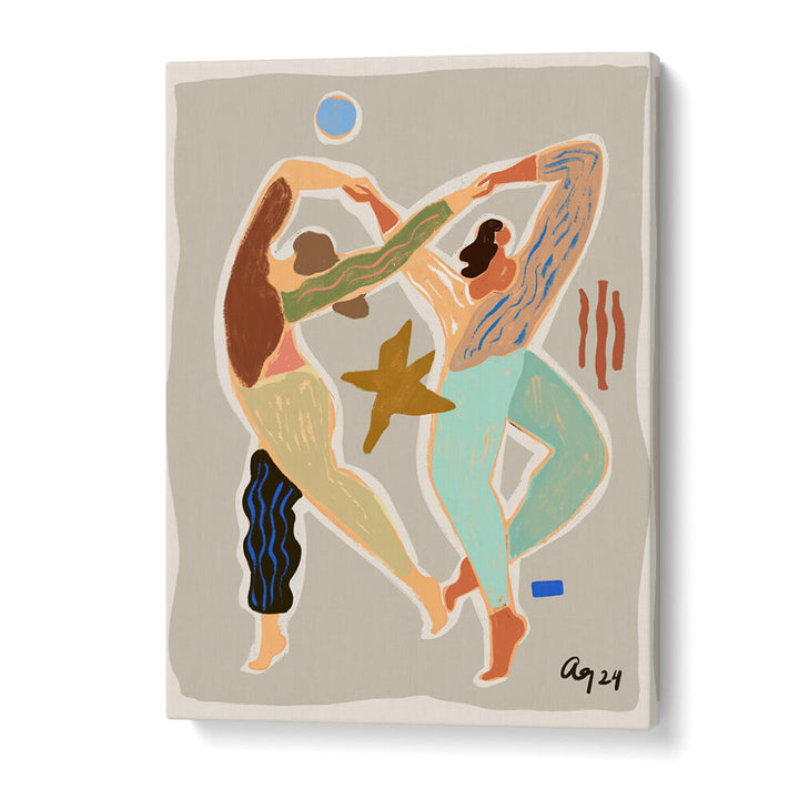INFINITY DANCE , PORTRAITS & FIGURATIVE ILLUSTRATIONS