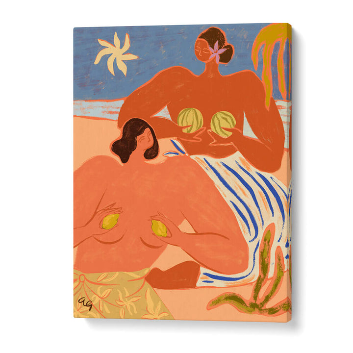 LEMON AND MELO , PORTRAITS & FIGURATIVE ILLUSTRATIONS