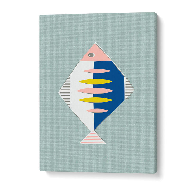 MID CENTURY KITCHEN FISH MINT , KITCHEN POSTERS