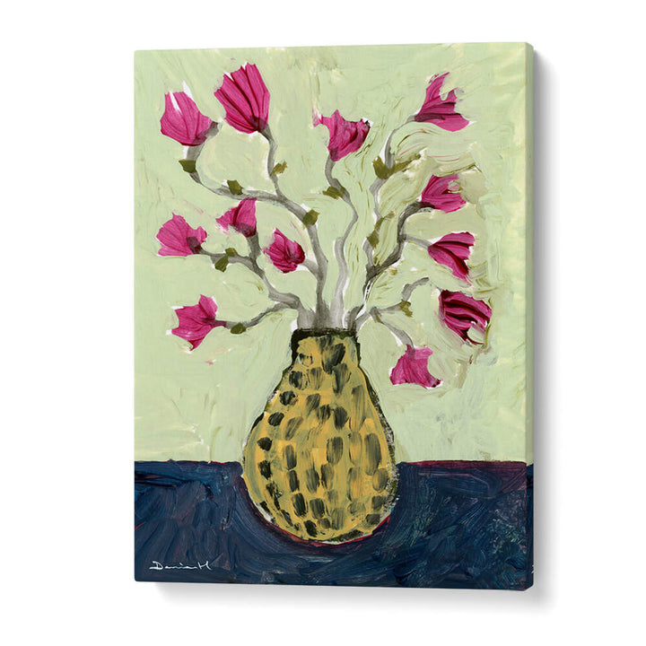 FLORAL VASE XX , FLORAL FLOWER PAINTINGS